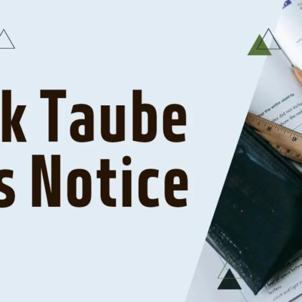 Brook Taube Wells Notice