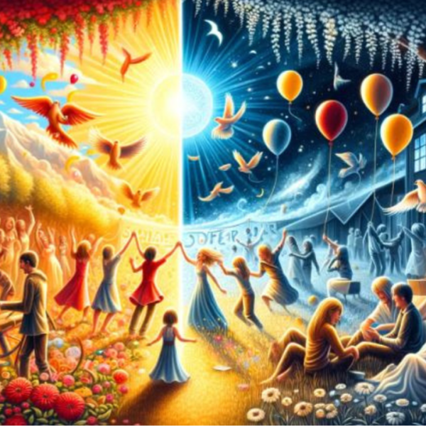 shared joy is a double joy; shared sorrow is tymoff