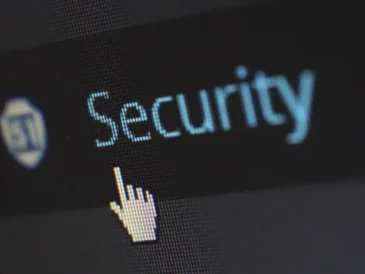 Padlock and laptop representing data privacy and GDPR compliance